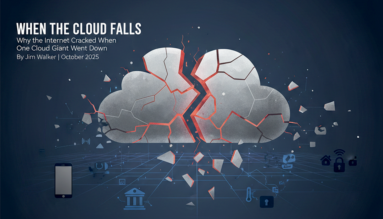 When the Cloud Falls: Why the Internet Cracked When One Cloud Giant Went Down When the Cloud Falls — header illustration